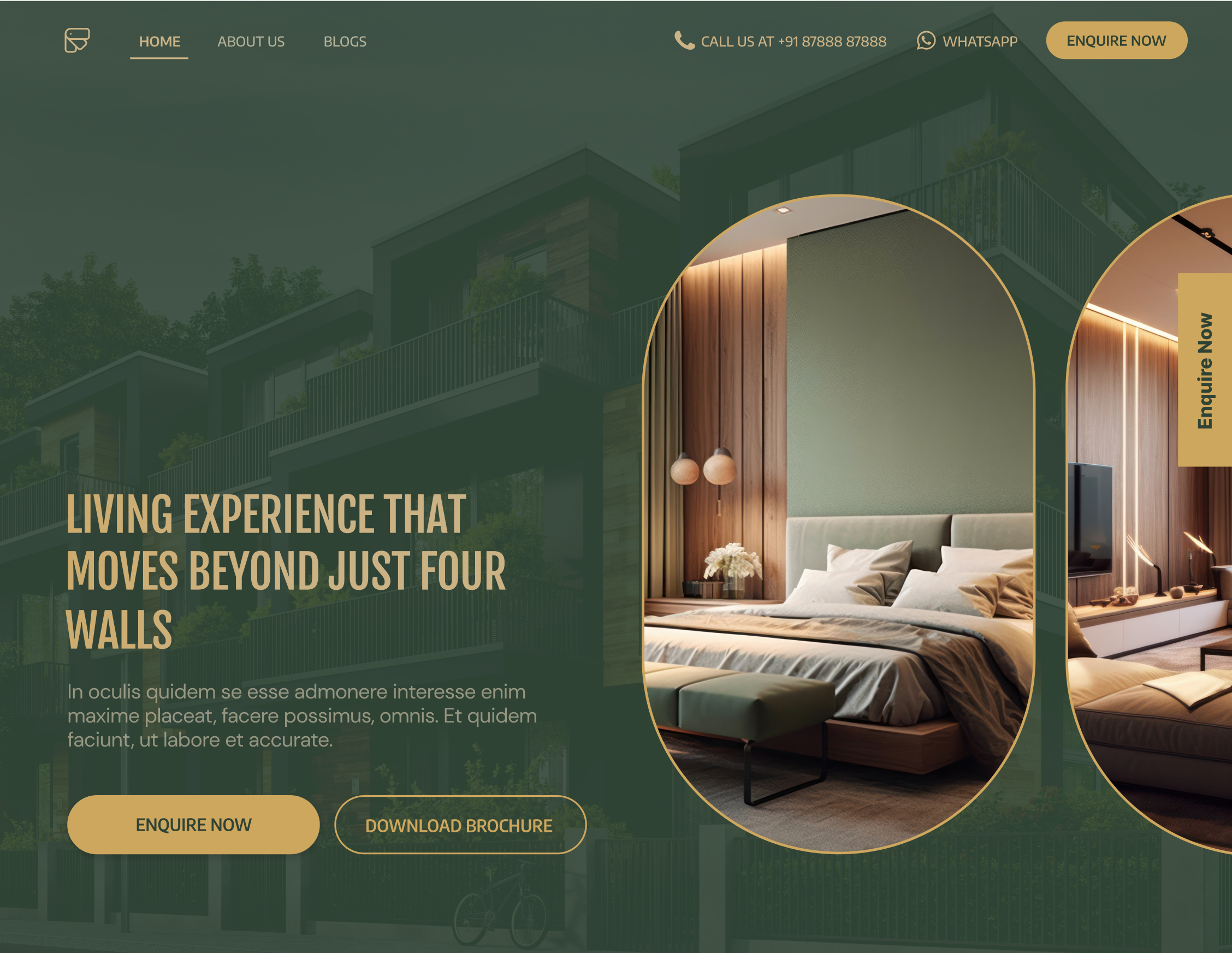 Real Estate Theme for website builder theme